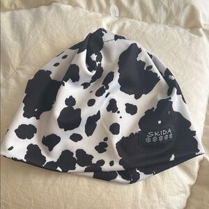 Skida Cow Print Beanie
